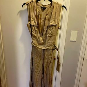 Vera wang Linen romper! Never worn